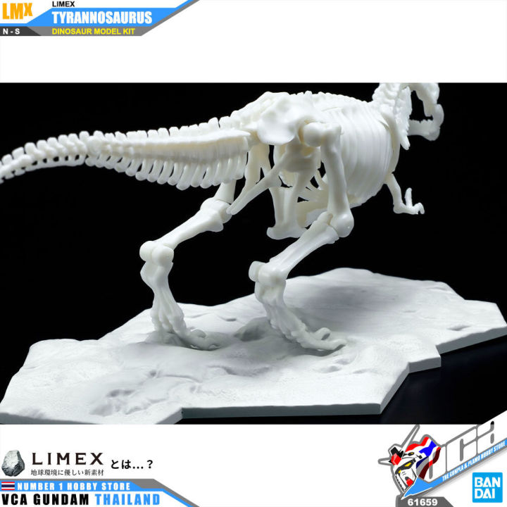 bandai-limex-skeleton-tyrannosaurus-โมเดล-ไดโนเสาร์-vca-gundam