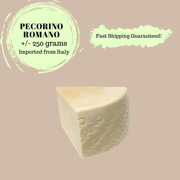 Pecorino Romano Cheese from Italy (+/) 60g, 125g, 250g (SAME DAY