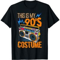 Theme Party 90S Costume Shirt This Is My 90S Costume Back Style Graphic Tee Men T-Shirt