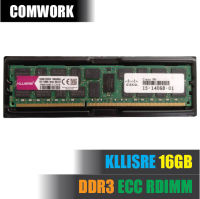 แรม KLLISRE 16GB DDR3 ECC SERVER RAM MEMORY REG RDIMM REGISTERED PC3 X58 X79 X99 C602 MAC PRO WORKSTATION DELL HP COMWORK