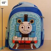 backpack เป้ เป้สะพายหลัง 3ดี เป้หลัง เป้นักเรียน เป้เด็กประถม สูง 15 นิ้ว ลาย โทมัส Thomas