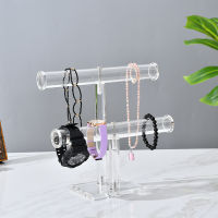 Crystal Bracelet Stand Elegant Jewelry Display Rack Bracelet Showcase For Jewelry Transparent Bracelet Holder High-end Necklace Display Rack