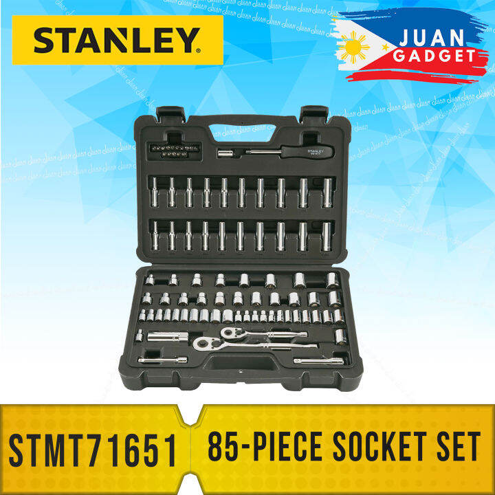 Stanley STMT71651 85Piece Socket Wrench Tool Set Kit JG Superstore