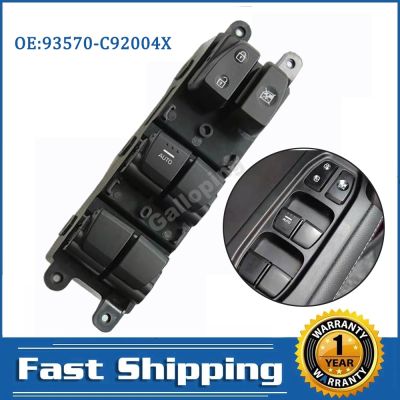 new prodects coming Front Left Driver Electric Window Switch Control Glass Lifter Button for Hyundai Creta IX25 2014 2020 Car Products 93570 C92004X