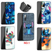 Casing หรับ OPPO A91 F15 A81 A92 A72 A52 A93 A94 Reno 2 2Z 2F 3 4 5 5K 6 4Z 6Z Lite Pro Plus A92S Cartoon Stich Pattern Phone เคสโทรศัพท์