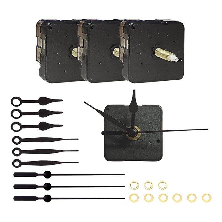 1Set Clock Movements DIY Wall Clock Battery Operated Mechanism Clock