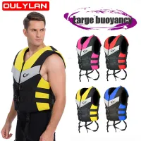 Oulylan Life Vest Adults Surf Life Jacket Jet Ski Motorboats Wakeboard Raft  Boats Fishing Vest Swimming Drifting Water Rescue  Life Jackets