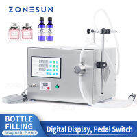 ZONESUN เครื่องเติมของเหลวทำเบียร์,ปั๊มแม่เหล็กสำหรับบรรจุเครื่องดื่มอาหารน้ำมันหอมระเหยจากแร่