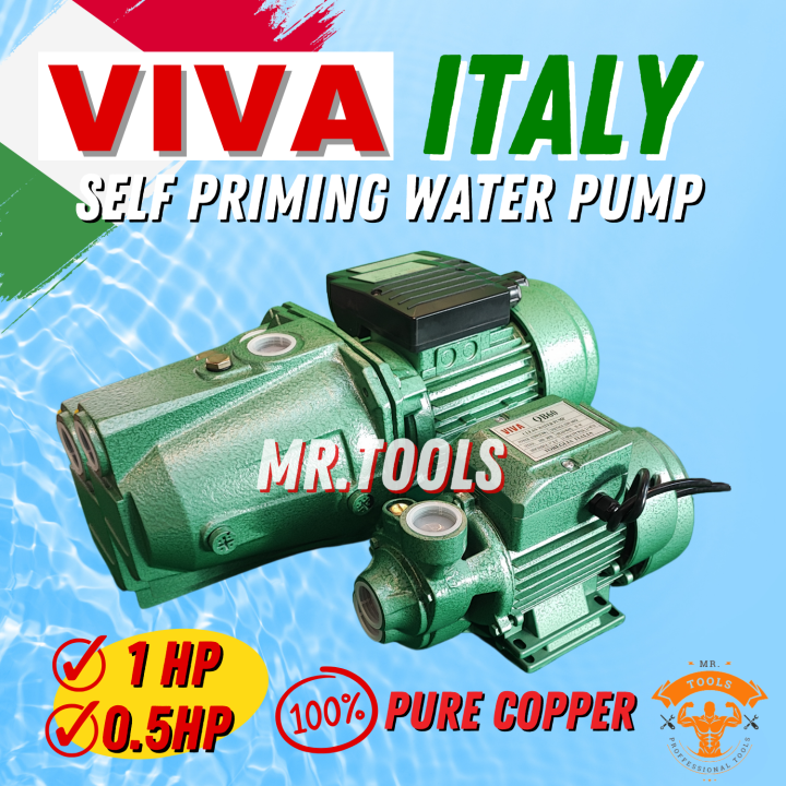VIVA ITALY (ORIGINAL) CLEAN WATER PUMP (1 HP / 0.5 HP) (HIGH QUALITY