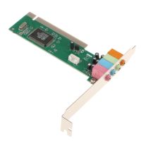 Hot Classic Pci Sound Card 4 Audio Adli Encoding การ์ดเสียงพื้นฐานเดสก์ท็อป Pci Sound Card