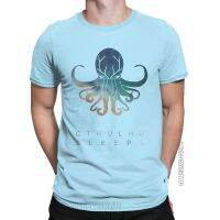 Crazy Deadmau5 Cthulhu Sleeps T-Shirts Men Crew Neck 100% Cotton T Shirts Classic Short Sleeve Tees Party Clothing