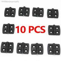 ❏ 10pc Nylon Small Hinge Black Mini Plastic Door Bearing Distribution Box Cabinet Door Industrial Box PP Adjustable Damping Hinge