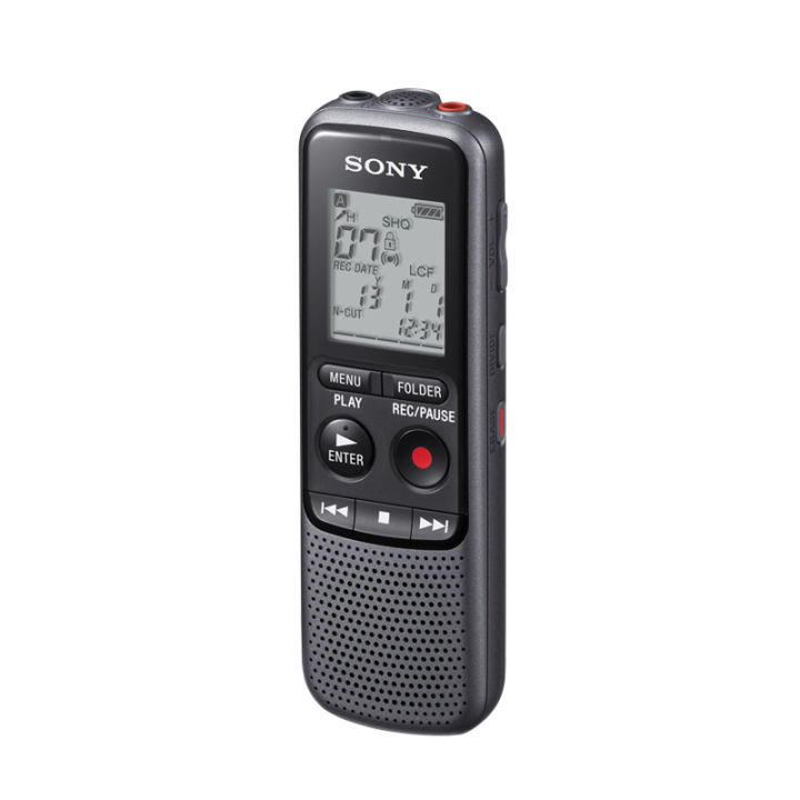 sony-icd-px240-4gbเครื่องอัดเสียงดิจิตอลพร้อมไมโครโฟนสเตอริโอในตัว