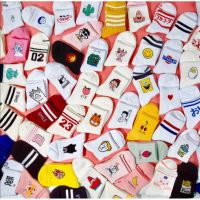 FIRST PAIR OFFER!!! 1 Pair Korean Trending Animation and Sign Uni Comfortable Socks (with 20 different variety)