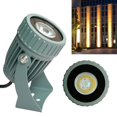 LED Lawn Light 10W Wall Washer Waterproof Floodlights Narrow Beam Spot Lamp Outdoor Landscape Lighting  Flashlight  AC100-240V Food Storage  Dispenser