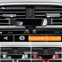 ที่วางศัพท์มือถือในรถยนต์สำหรับ Lincoln Aviator 18-22 360องศา Rotating GPS Special Mount Support Navigation cket Accessories