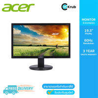 Monitor Acer LED 19.5" (K202HQLbi) TN Panel 60Hz , VGA , HDMI (Black)