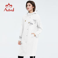 Astrid 2020 new arrival Spring Young fashion long trench coat high quality female Outwear Casual Hooded Thin coat AS-9413