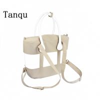 2021 Tanqu New Strap Belt Microfiber Fabric Backpack Kit with Zipper Trim for big Obag Classic Mini O bag