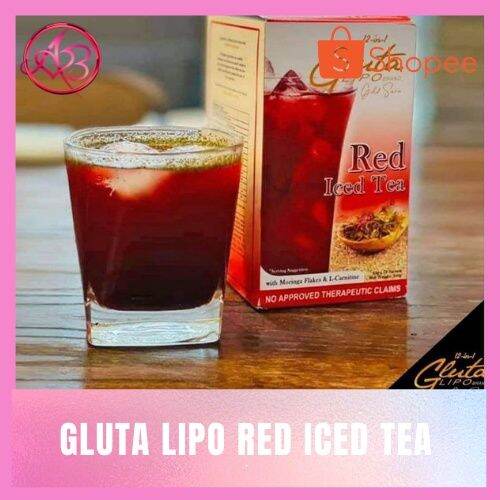 GLUTA LIPO RED ICED TEA (GOLD SERIES)Sjq Lazada PH