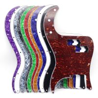 1 pcs กีตาร์ 3 Ply Pickguard PVC กีตาร์ไฟฟ้า Pickguard Scratch Plate สำหรับ Precision Bass PB Bass Guitar Part 9/11/13 Holes-wangjun1