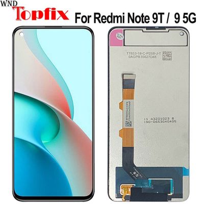 【CW】 6.63 quot; LCD For Xiaomi Redmi Note 9T Display Touch Screen Digiziter Assembly 9 5G