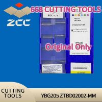 จัดส่งฟรี ZCC CT แบรนด์เพชร CNC ใบมีดโลหะผสม ZTBD02002-MM YBG205 YBG202 YBG302 YB9320