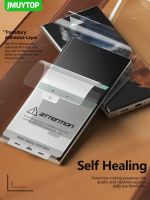 ✥❍ JMUYTOP 2 Pack Self Healing Film for Samsung Galaxy S22 S23 Plus Ultra Premium Full Cover Film Easy Application Screen Protector