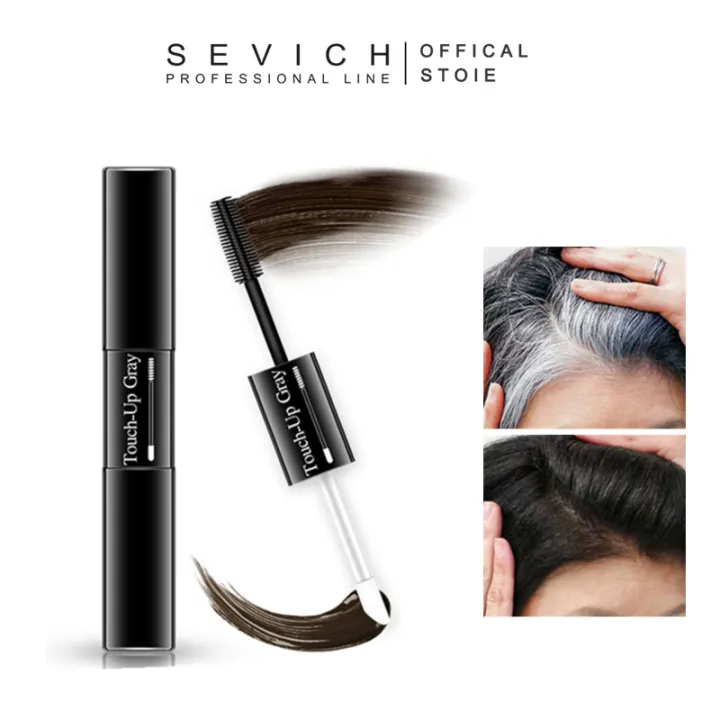 SEVICH Hair Dye Pen Instantly Cover Gray Hair Concealer Brush 3 Colors |  Lazada PH