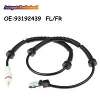 ด้านหน้าซ้าย/ขวาล้อ ABS เซนเซอร์ความเร็ว FL FR 93192439สำหรับ Opel สำหรับ Renault วอฮอล์วิวาโร93858411/8200583498/0265008077