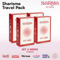 Sharisma SET 1 เดือน [ของแท้จากบริษัท] Travel Pack วิตามินรวม 20 ชนิด รวมถึง telos95, astaxanthin, pure collagen dipeptide