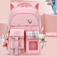 【Hot Sale】 JK plaid schoolbag girls ins sen series all-match high-value four-five-six grade junior high school students large-capacity backpack