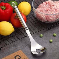 Meatball Spoon Stainless Steel Meatball Scoop Ball Maker Non-Stick Meatball Maker Meat Baller with Long Handle For Cooking Tools Other Specialty Kitch