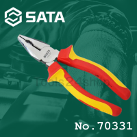 SATA คีมปากจิ้งจก ขนาด 6, 7, 8 นิ้ว No.70331/70332/70333 VDE