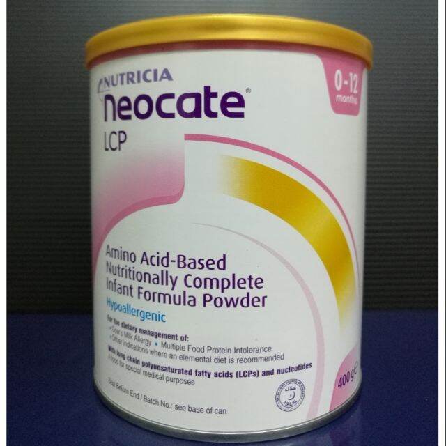 Nutricia Neocate LCP 400G EXP 07/24 | Lazada
