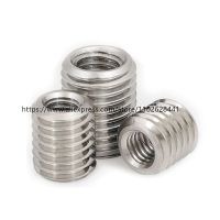 2/5 Buah Masukkan Lengan Konverter Kacang Coupler M2 M3 M4 M5 M6 M8 M10 M12 304 Stainless Steel Di Dalam Luar Benang Adaptor Mur Sekrup