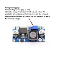 โมดูลสเต็ปดางของ Lm2596s DC-DC โมดูลสเต็ปดาลง3A แบบปรับได้ตัวควบคุมแรงดันไฟฟ้า LM2596 24V 12V 5V 3V