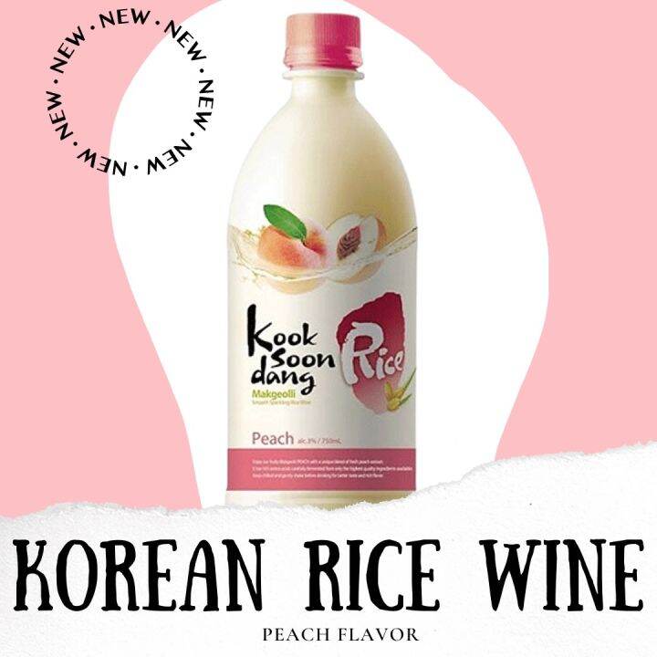 KOREAN MAKGEOLLI (PEACH) Lazada PH
