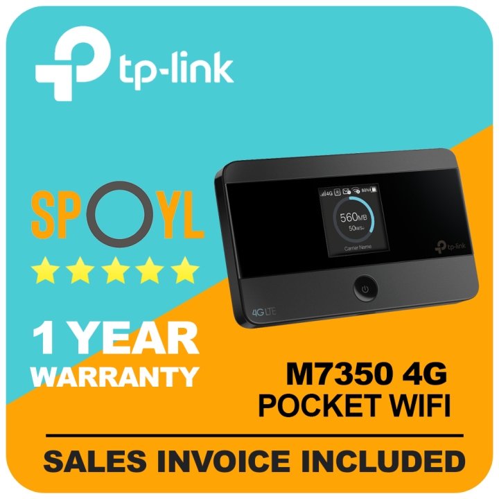 TPLink M7350 4G Openline LTE Mobile WiFi Hotspot Globe/Smart/Sun