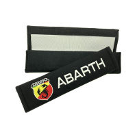 2pcs Upgraded version seat belt cover Car Shoulder Pad Sleeve Seat Safety Belt Cover For Abarth fiat 500 grande punto bravo Seat Covers