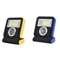 Camping Cob Work Light Solar Portable USB Charging Detection LED Outdoor Floodlight Folding and Rotating