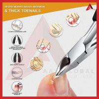 กรรไกรตัดเล็บขบ ขนาดพกพาใส่ในการะเป๋าได้ Trim ingrown nail clippers กรรไกรตัดเล็บขบสแตนเลส ปลายกรรไกรโค้งเข้ามุม