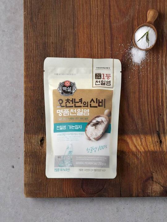 เกลือเกาหลี-พรีเมี่ยม-ชนิดหยาบ-cj-beksul-premium-natural-fine-salt1-kg