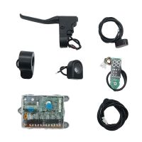 Dashboard Meter+1:1 Sine Wave Vector Controller Kit with Brake Handle Replacement Parts for Xiaomi M365 Electric Scooter Accessories