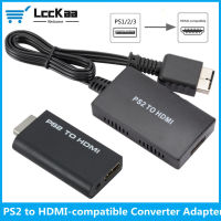 LccKaa Playstation PS2เป็นอะแดปเตอร์แปลงที่รองรับ HDMI สายเชื่อมต่อ HD สำหรับ PS123รองรับเอาต์พุต1080P 720P ที่รองรับ HDMI