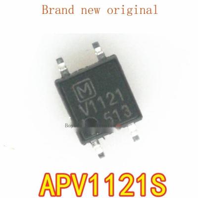 10ชิ้นใหม่เดิม APV1121S โซลิดสเตรีเลย์หน้าจอพิมพ์ V1121 SOP4แพทช์ Optocoupler AQV1121