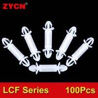 LCF ไนลอนบอร์ด PC การแยกคอลัมน์วงจรวงเล็บ PCB คอมพิวเตอร์ Hole3.0mm พลาสติกย้อนกลับล็อค Standoff Spacer เสา 100PCS-Faewer