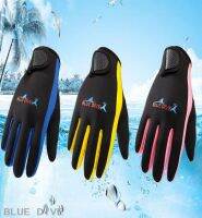 1.5mm neoprene swimming diving glovesneoprene gloves with magic stickgloves for winter swimmingwarmanti-slip Free Shipping