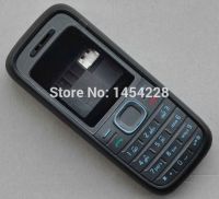 Full Housing Case Cover Facing Frame Middle Back Cover Keypad For Nokia 1208 Cell Phone Part