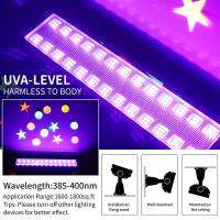 100W 105 LED Black Light Bar น้ำท่วมสำหรับฮาโลวีน Glow Fluorescent Party ห้องนอนเกม Room Body Paint Stage Lighting